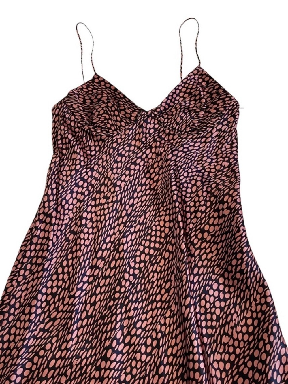 La Perla Tiered Lace Slip Dress Black Pink Silk Lingerie-Inspired Runway Gown 8 - Picture 9 of 16